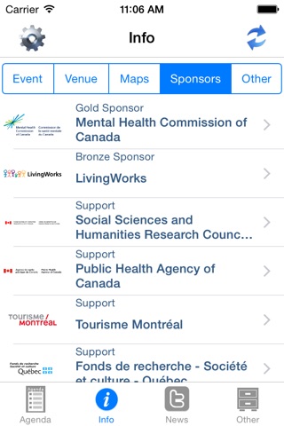 IASP Montreal 2015 screenshot 3