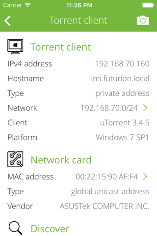 Torrent Detector screenshot 2