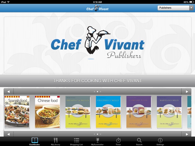 Chef Vivant – Customizable, Interactive eCookbooks