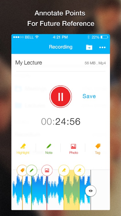 Recordium Pro - voice recorder, record memos and note taking