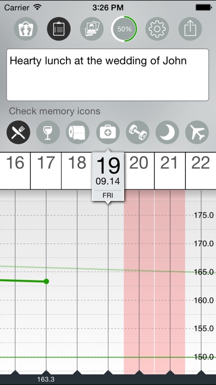 Weight Tracker FIT - body mass control program with smart bmi analyzer screenshot-3