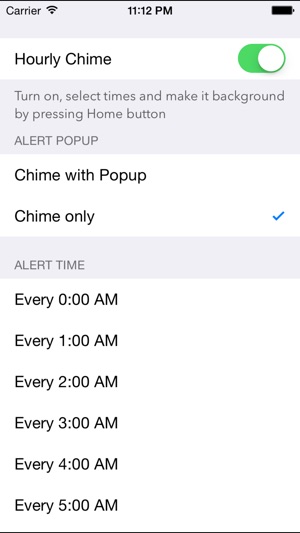 Hourly Chime in Background(圖1)-速報App