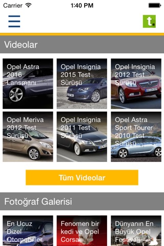 Tasit.com Opel Haber, Video, Galeri, İlanlar screenshot 3