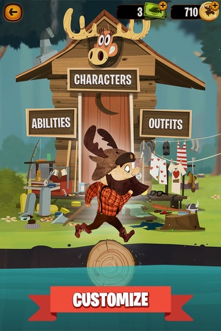 Thunder Jack's Log Runner - Endless Adventure Game FREE screenshot 3