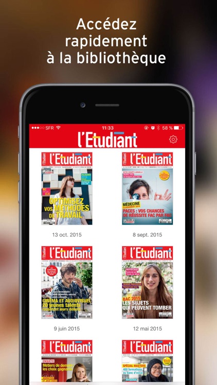 L'Etudiant - Magazine : orientation, vie étudiante, jobs, logements screenshot-3