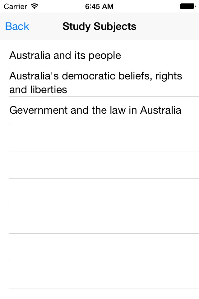 Australian Citizenship Test: Our Common Bond screenshot 4