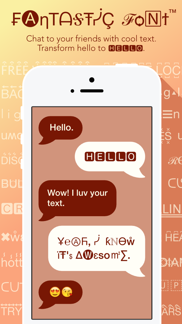 How to cancel & delete Fantastic Fonts FREE - Chat to Friends with Cool Text from iphone & ipad 1