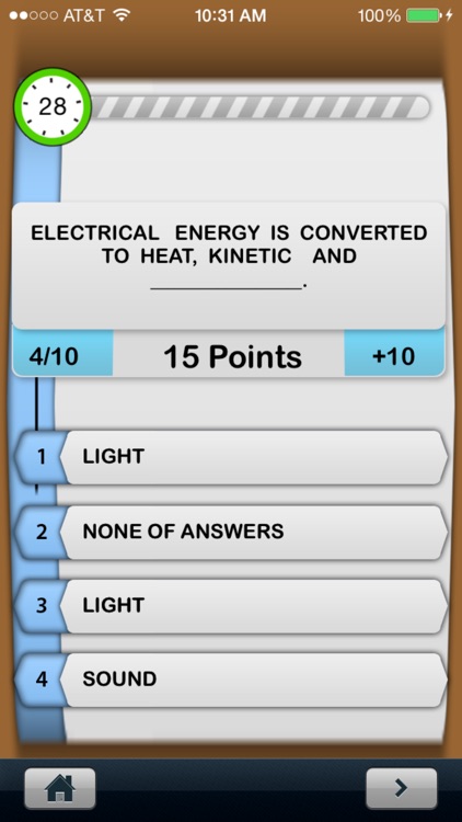 ScienceEnergyHeatLightQuiz