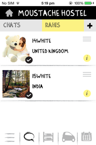 Moustache Hostel App screenshot 3