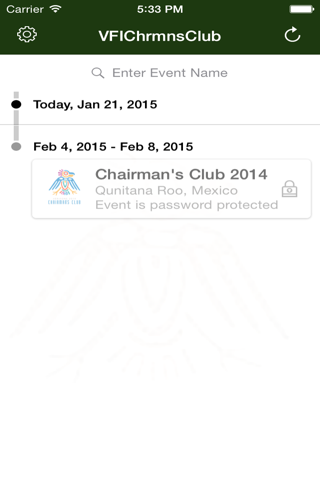 Verifone Chairman's Club screenshot 2