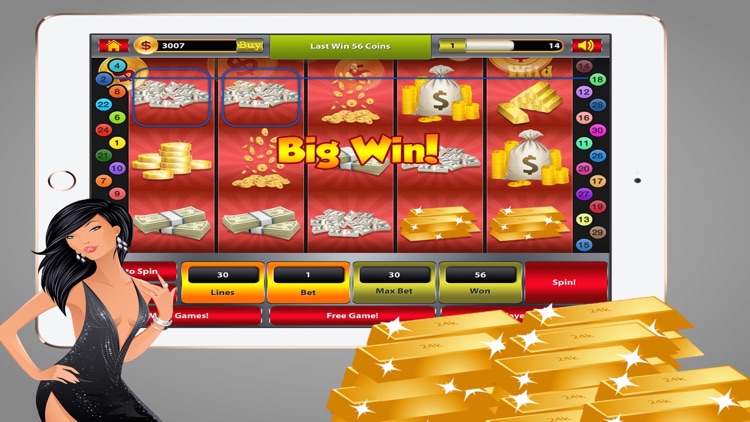 'Gold Bar Casino Slot Machine - Money Slots