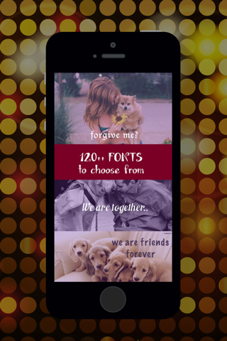 Easy Text Plus - 120++ Fonts to Pictures Photos screenshot 2