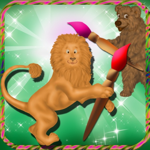 Wild Draw Magical Animals Game icon