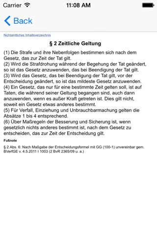 Strafgesetzbuch screenshot 2