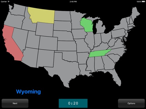 USA Map Tap screenshot 3
