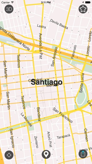 Santiago de Chile 2 - Mapas Offline(圖4)-速報App