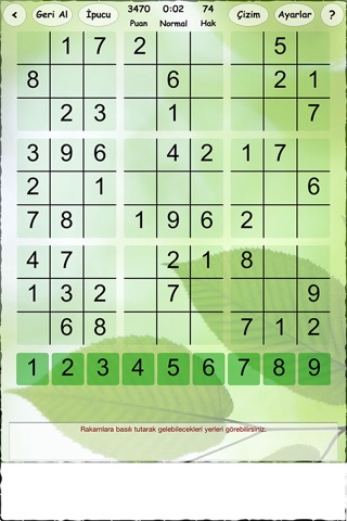 SuDoKu Birmilyon screenshot 2