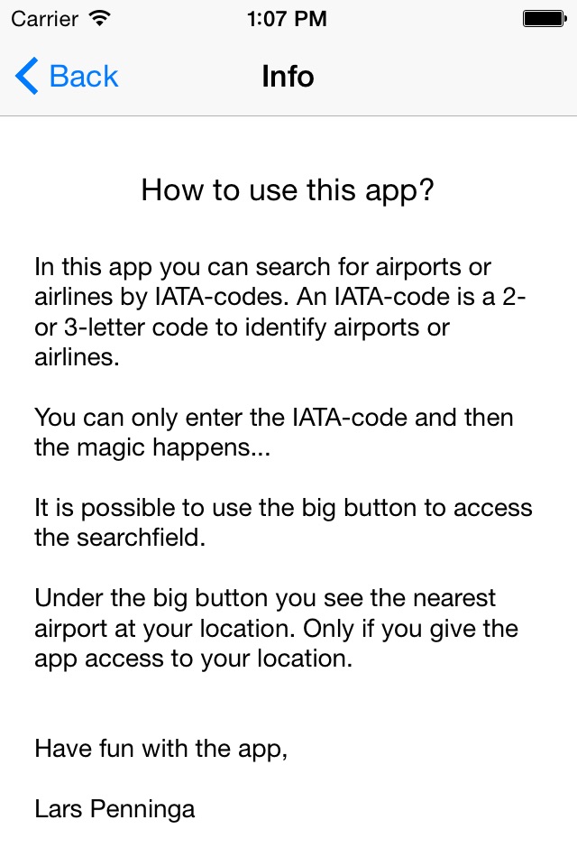Aircode Search screenshot 4
