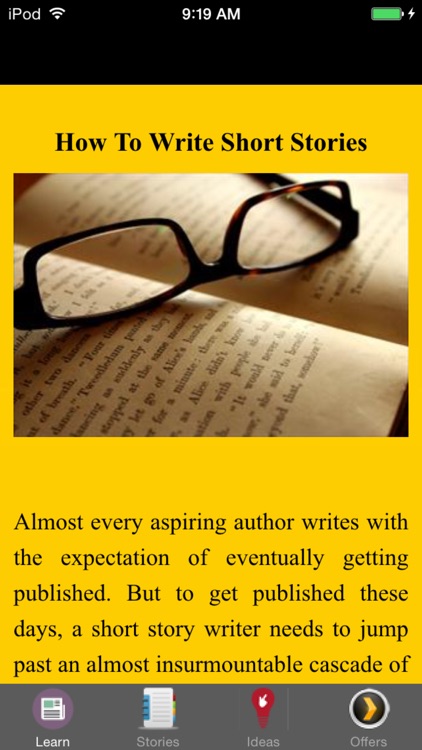 How To Write Short Stories - Fiction