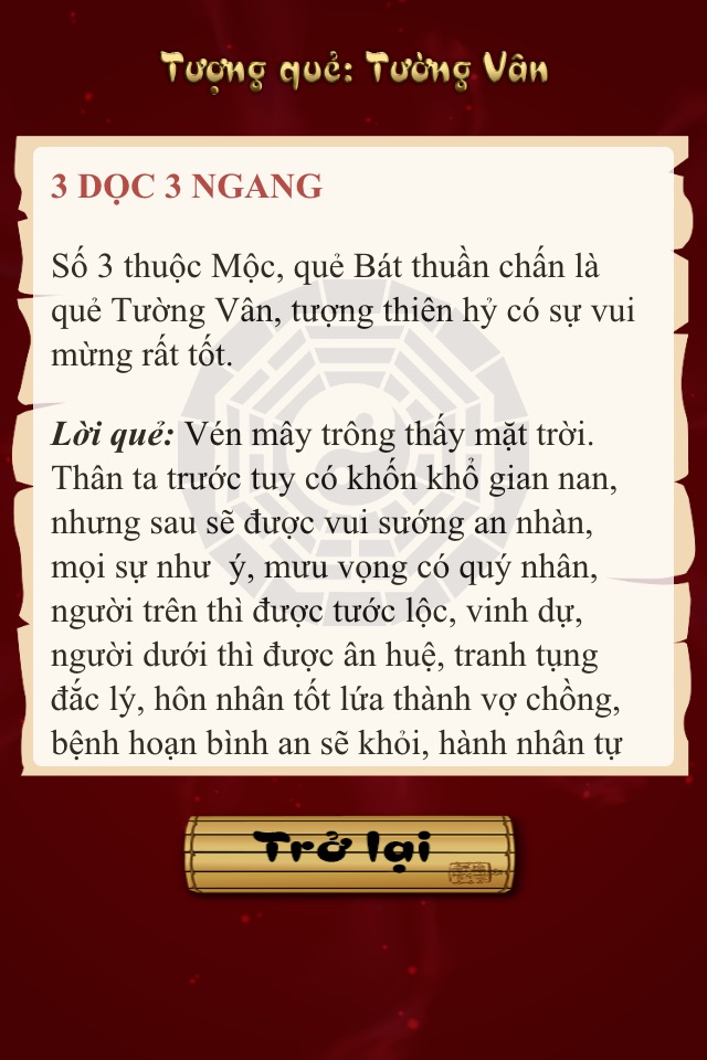 Bói Dịch - Nhâm Cầm Độn Toán screenshot 4