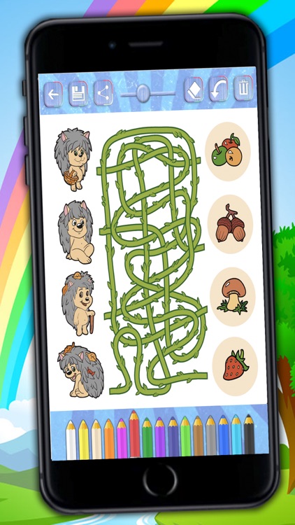 Mazes – logic games for children - Premium