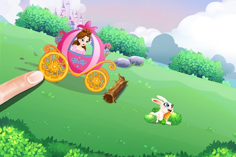 Princess Run! Treasure Hunt! - Diamond Ring Rescue Game screenshot 2