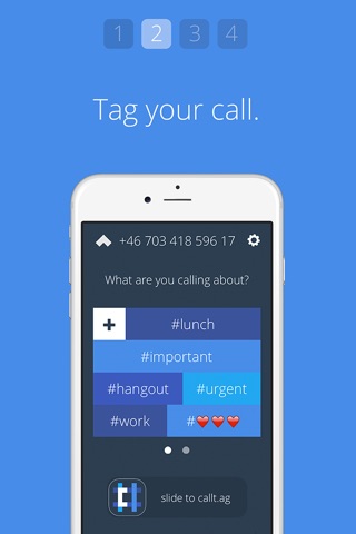 Calltag - tag your calls screenshot 2