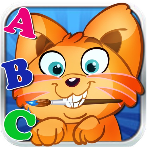 Amazing Letters & Numbers –Interactive Writing Game for Kids Free Icon