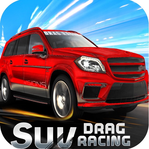 SUV Drag Racing Icon