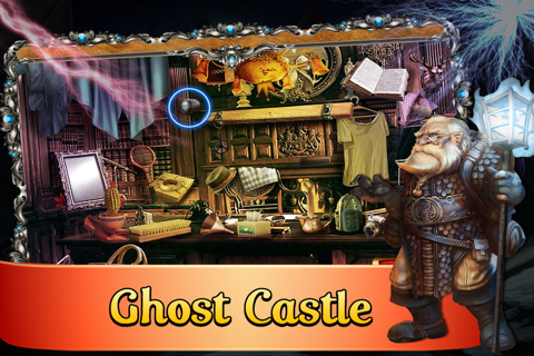 Ghost Castle Hidden Objects Game : Hidden Object Game in Dark,Horror and Mysterious Night screenshot 2