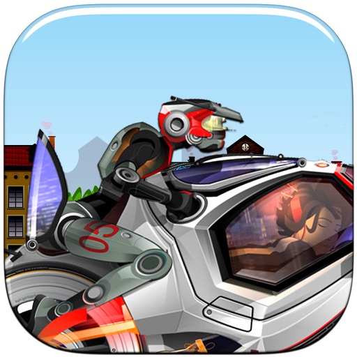 Run Like Robot Warfare - A Real Steel Cop Driving For A War Simulation FULL by Golden Goose Production iOS App