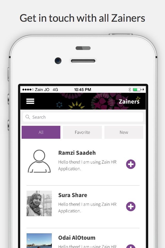 Zain HR - JO screenshot 3