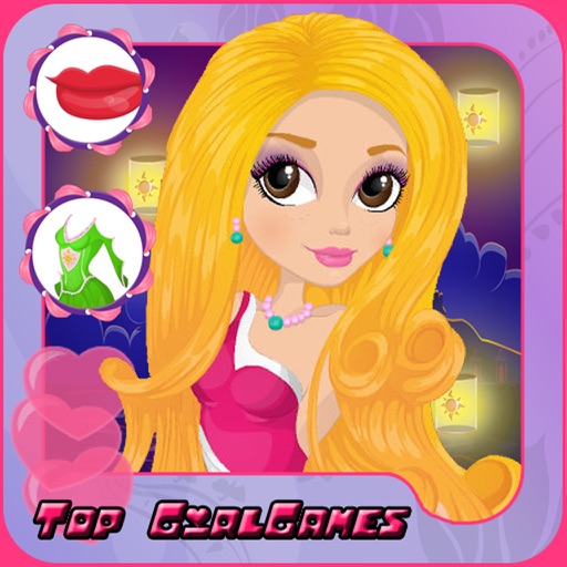 Rapunzel Princess Makeover Icon