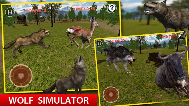 Wolf Simulator 3D Game(圖1)-速報App