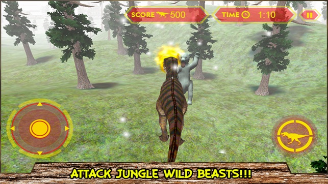 Real Dinosaur Attack Simulator 3D – Destroy the city with de(圖2)-速報App