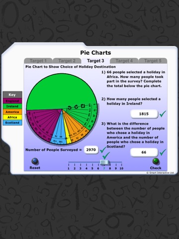 Maths Workout - Pie Charts screenshot 3