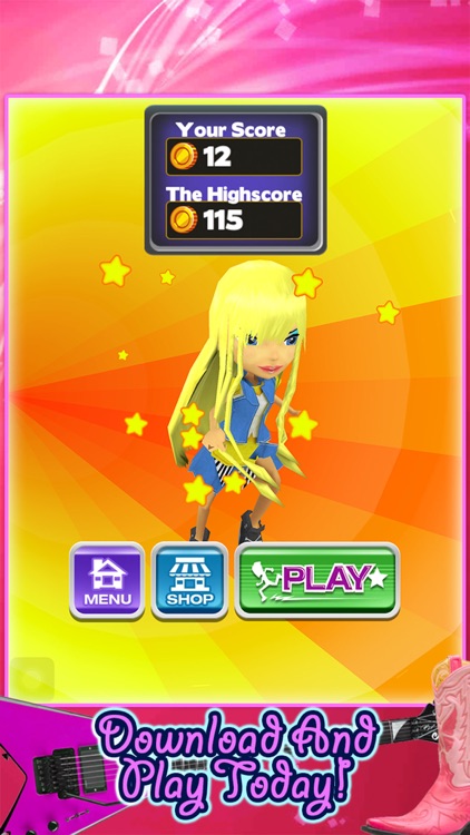 3D Fashion Girl Mall Runner Race Game by Awesome Girly Games FREE screenshot-4
