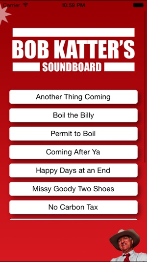 Bob Katter Soundboard