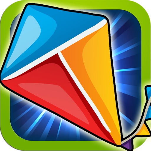 Kite Cutter - Fun Chain-Reaction Puzzle Game for Kids and Adults Icon
