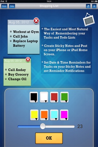 Sticky Notes and Task Reminders screenshot 2