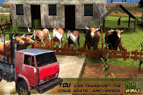 Transport Truck: Farm Animals and Cattles screenshot 2