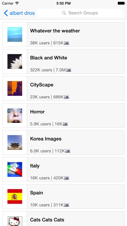 Photo Search for Flickr Free screenshot-4
