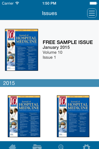 The Journal of Hospital Medicine screenshot 2