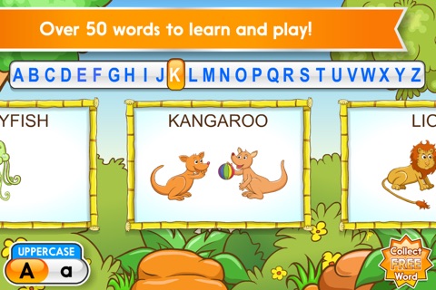 Exploriverse Animal ABC - Alphabet Phonics Game for iPhone screenshot 2