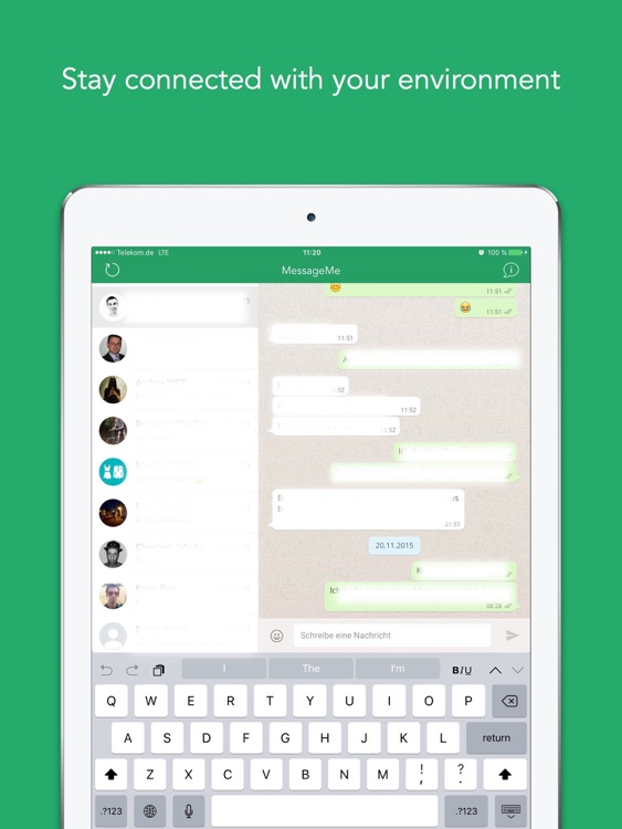 MessageMe - Chat with your Friends screenshot-3