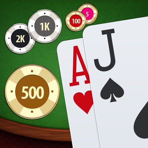 Blackjack 21 Free - Max Bet For Winning Streak! iOS App