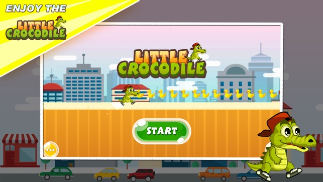 Little Happy Crocodile Run(圖1)-速報App