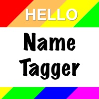 NAMETAGGER Fun, Funny NameTag w/ Name  Title Landscape, Portrait  Watch Modes