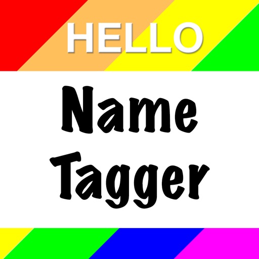 NAMETAGGER Fun, Funny NameTag w/ Name & Title! Landscape, Portrait & Watch Modes icon