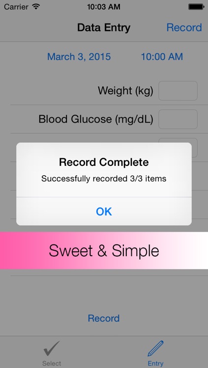 HealthEntry - easy data entry for HealthKit screenshot-4